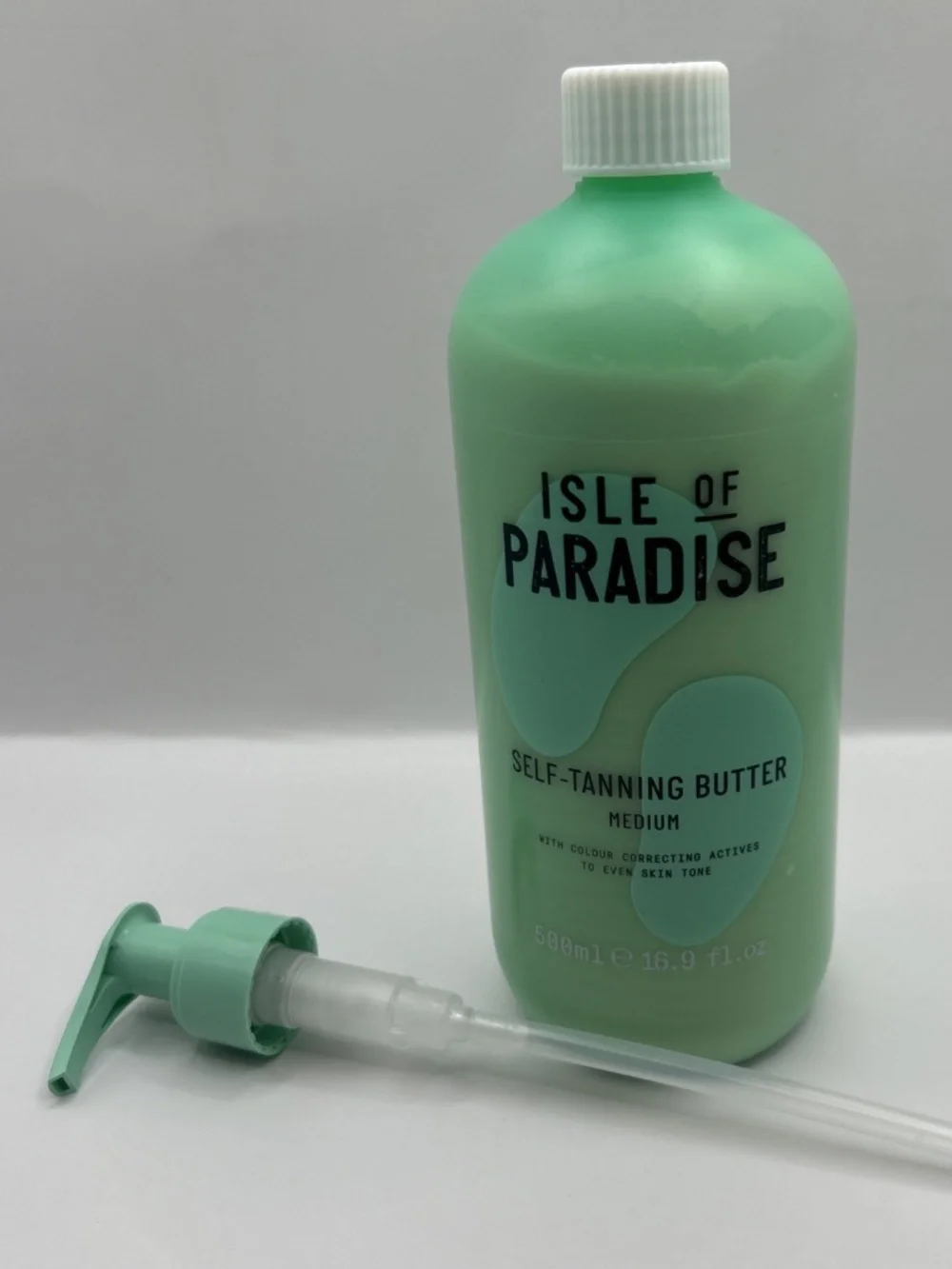 3x Isle Of Paradise Self Tanning Butter Hello Golden Glow 16.9 Fl Oz New + Pump - Picture 2 of 12